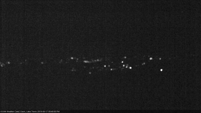 Lake Travis webcam, August 17, 2019 8:50 PM CT