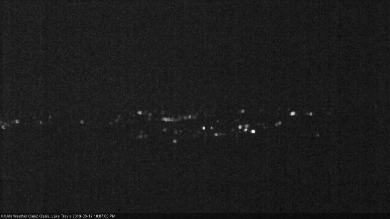 Lake Travis webcam, August 17, 2019 9:10 PM CT