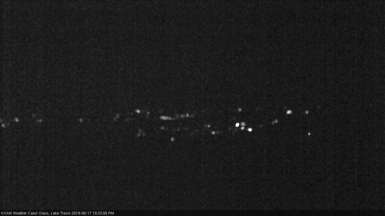 Lake Travis webcam, August 17, 2019 9:35 PM CT