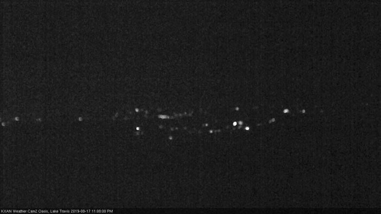Lake Travis webcam, August 17, 2019 10:10 PM CT