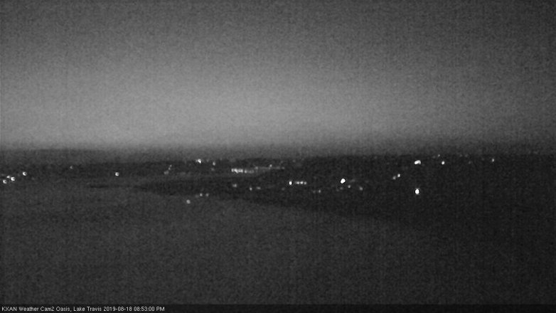 Lake Travis webcam, August 18, 2019 7:55 PM CT