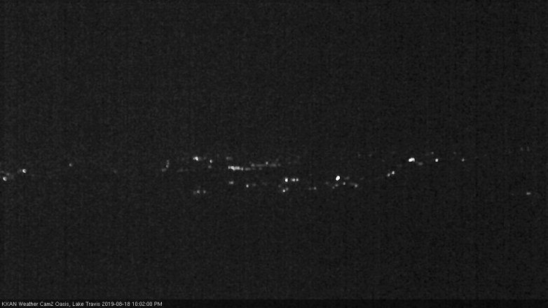 Lake Travis webcam, August 18, 2019 9:05 PM CT