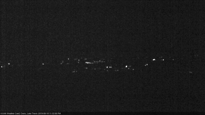 Lake Travis webcam, August 18, 2019 10:35 PM CT
