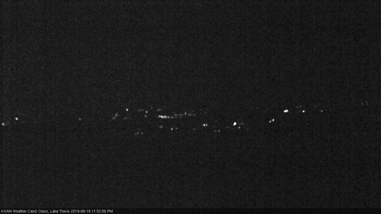 Lake Travis webcam, August 18, 2019 10:55 PM CT
