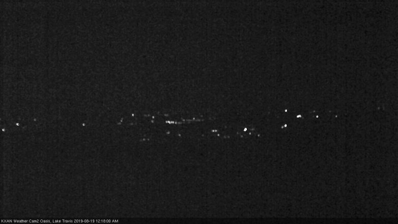 Lake Travis webcam, August 18, 2019 11:20 PM CT