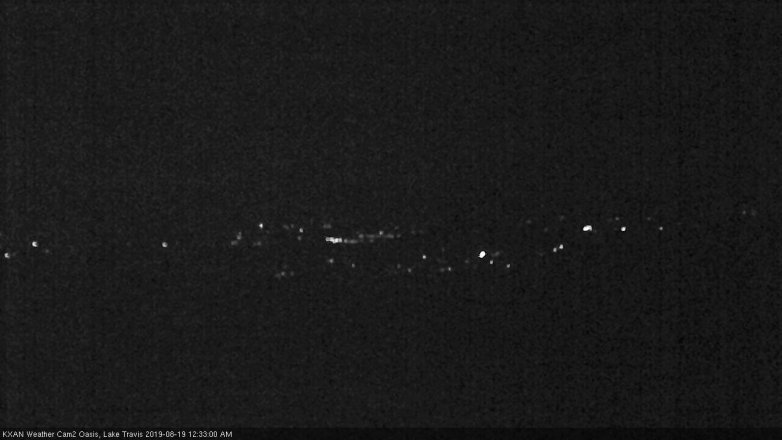 Lake Travis webcam, August 18, 2019 11:35 PM CT