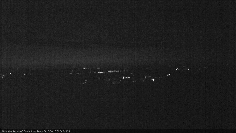 Lake Travis webcam, August 19, 2019 8:10 PM CT