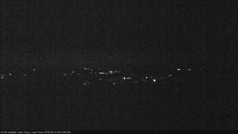 Lake Travis webcam, August 19, 2019 8:15 PM CT