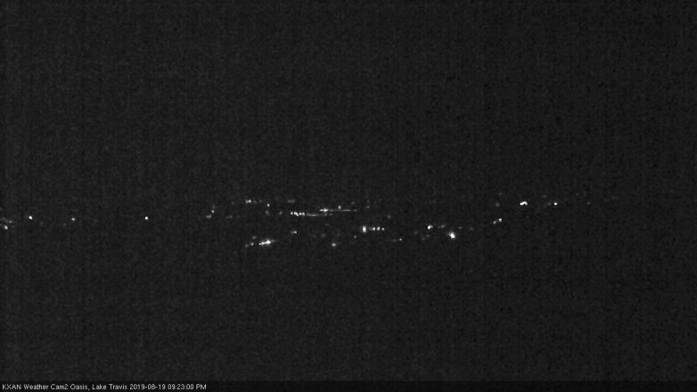 Lake Travis webcam, August 19, 2019 8:25 PM CT