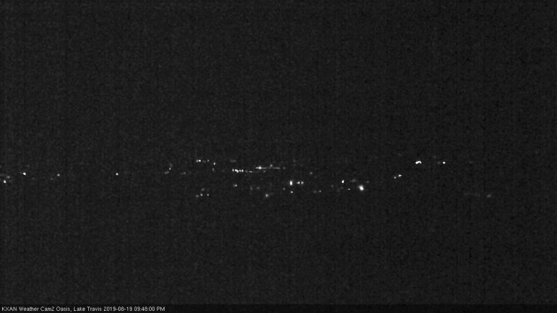 Lake Travis webcam, August 19, 2019 8:50 PM CT