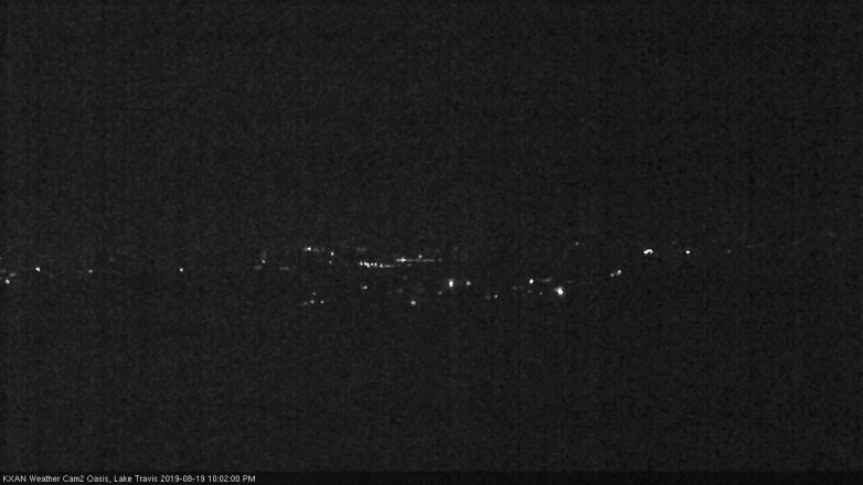 Lake Travis webcam, August 19, 2019 9:05 PM CT