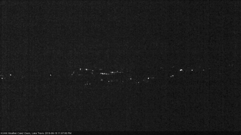 Lake Travis webcam, August 19, 2019 10:10 PM CT