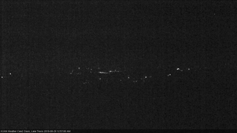 Lake Travis webcam, August 19, 2019 12:00 AM CT
