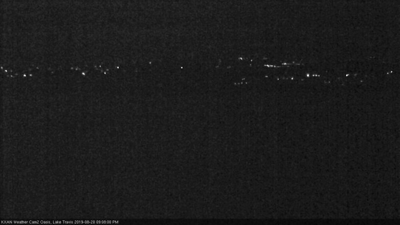 Lake Travis webcam, August 20, 2019 8:10 PM CT