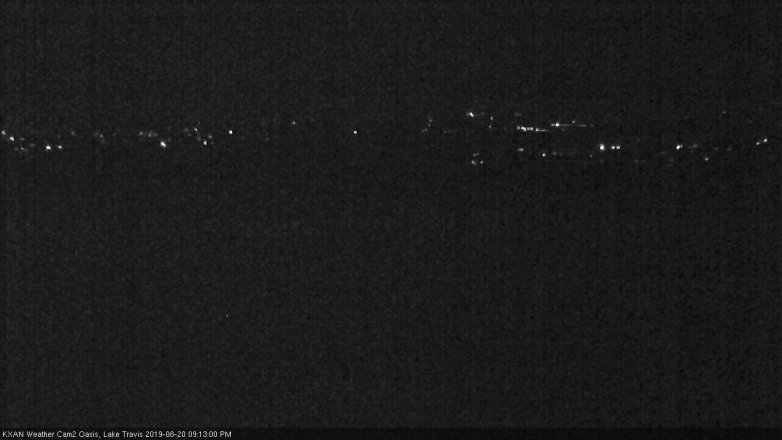 Lake Travis webcam, August 20, 2019 8:15 PM CT