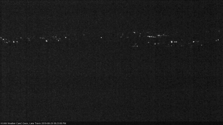 Lake Travis webcam, August 20, 2019 8:25 PM CT