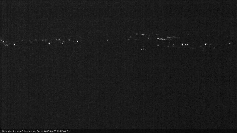 Lake Travis webcam, August 20, 2019 9:00 PM CT