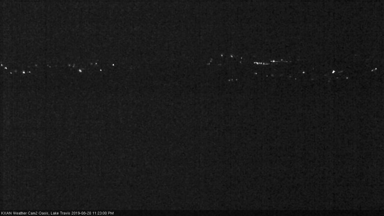 Lake Travis webcam, August 20, 2019 10:25 PM CT