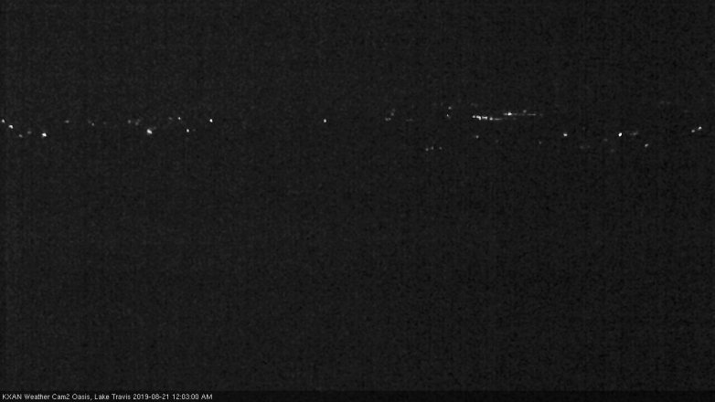 Lake Travis webcam, August 20, 2019 11:05 PM CT