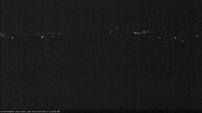 Lake Travis webcam, August 20, 2019 11:30 PM CT