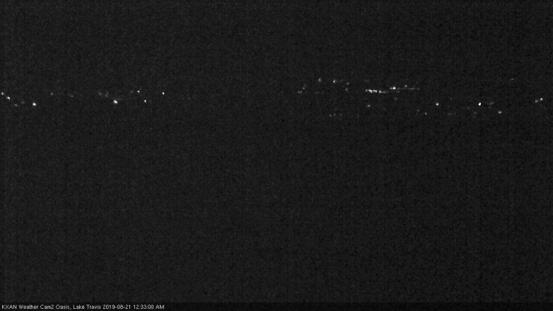 Lake Travis webcam, August 20, 2019 11:35 PM CT
