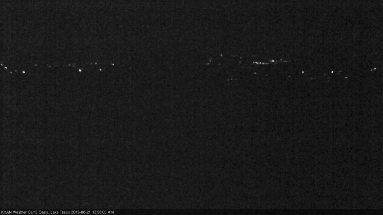 Lake Travis webcam, August 20, 2019 11:55 PM CT