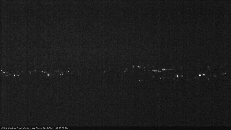 Lake Travis webcam, August 21, 2019 8:10 PM CT