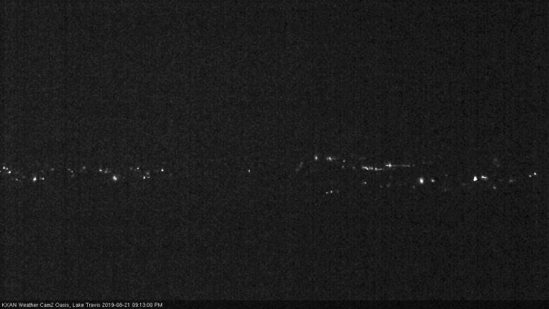 Lake Travis webcam, August 21, 2019 8:15 PM CT