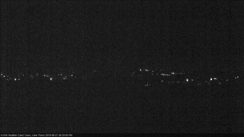 Lake Travis webcam, August 21, 2019 8:30 PM CT