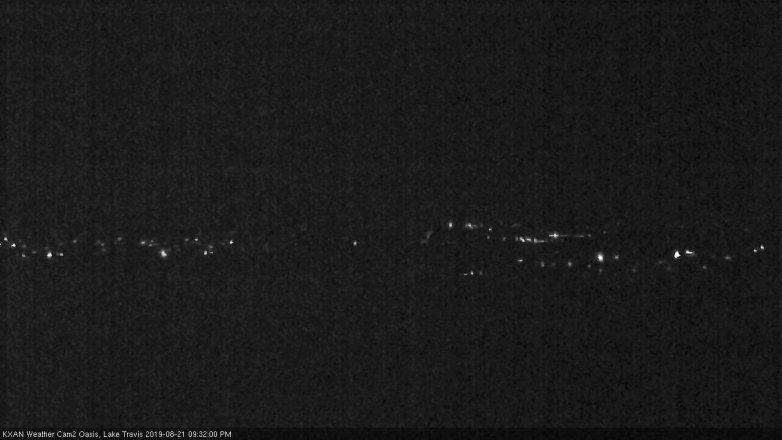 Lake Travis webcam, August 21, 2019 8:35 PM CT