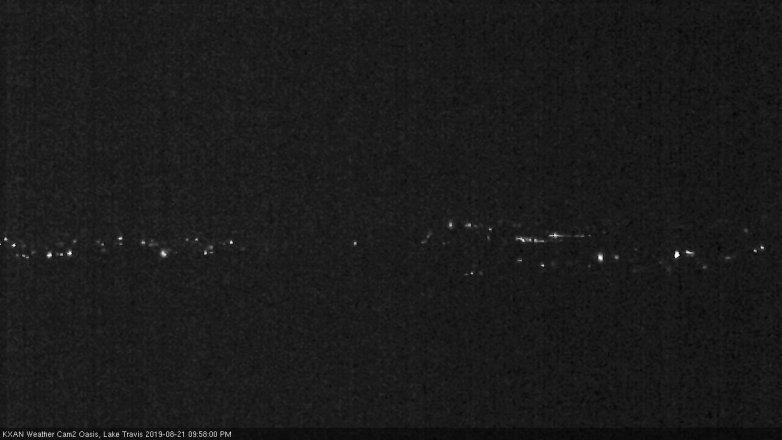 Lake Travis webcam, August 21, 2019 9:00 PM CT