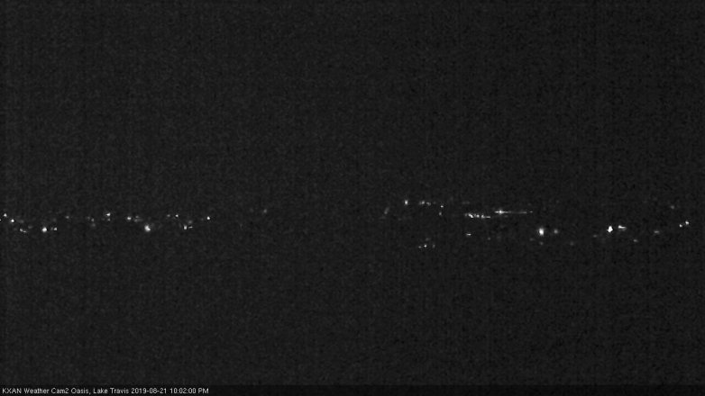 Lake Travis webcam, August 21, 2019 9:05 PM CT