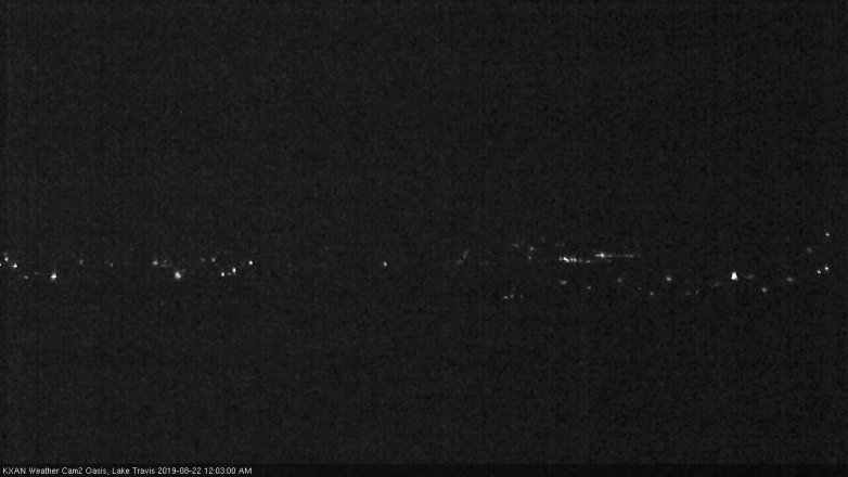 Lake Travis webcam, August 21, 2019 11:05 PM CT