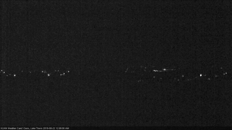 Lake Travis webcam, August 21, 2019 11:10 PM CT