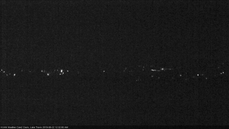 Lake Travis webcam, August 21, 2019 11:35 PM CT