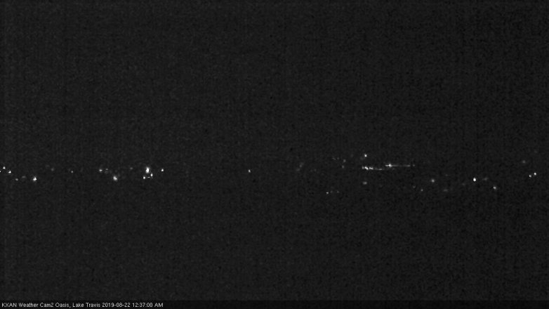 Lake Travis webcam, August 21, 2019 11:40 PM CT