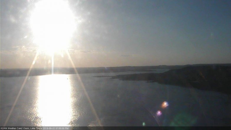 Lake Travis webcam, August 22, 2019 6:10 PM CT