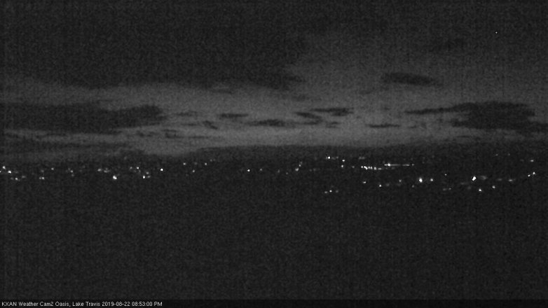 Lake Travis webcam, August 22, 2019 7:55 PM CT