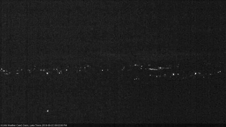 Lake Travis webcam, August 22, 2019 8:05 PM CT