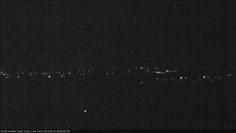 Lake Travis webcam, August 22, 2019 8:10 PM CT