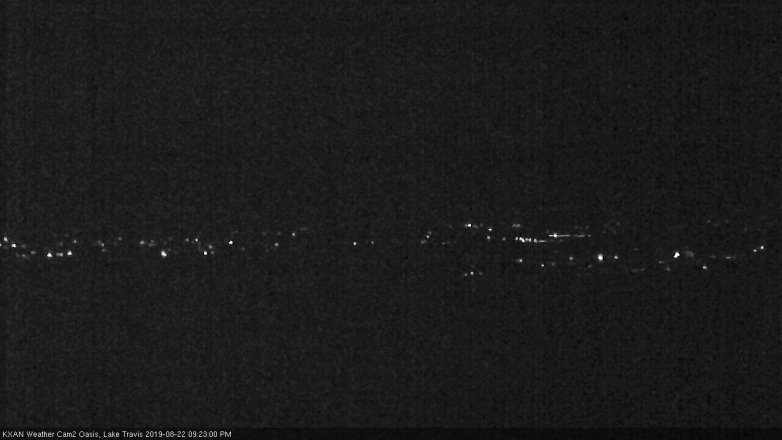 Lake Travis webcam, August 22, 2019 8:25 PM CT