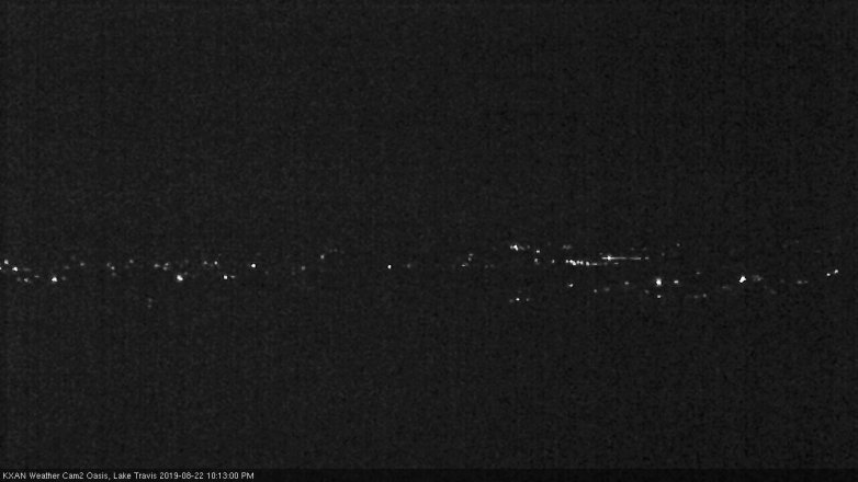 Lake Travis webcam, August 22, 2019 9:15 PM CT
