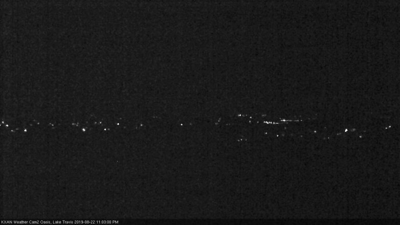 Lake Travis webcam, August 22, 2019 10:05 PM CT