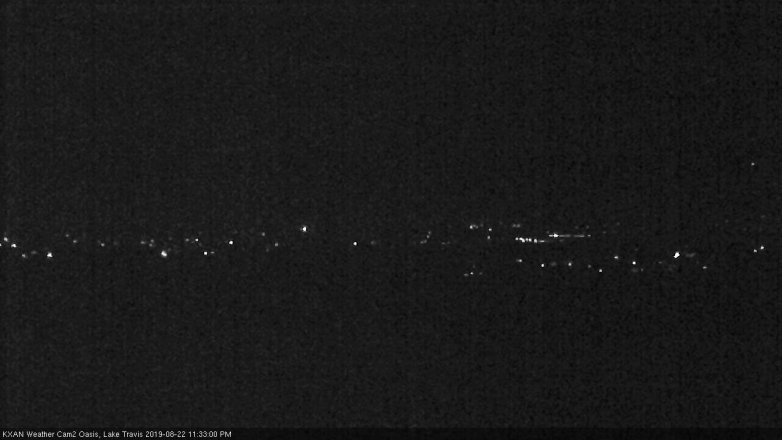Lake Travis webcam, August 22, 2019 10:35 PM CT