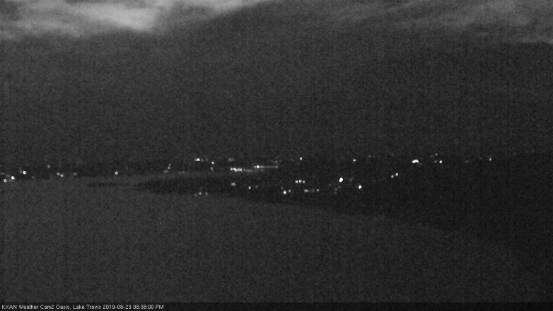 Lake Travis webcam, August 23, 2019 7:40 PM CT