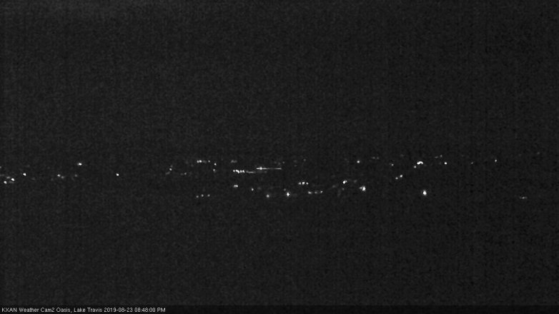 Lake Travis webcam, August 23, 2019 7:50 PM CT