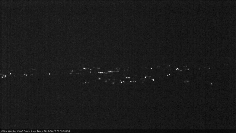 Lake Travis webcam, August 23, 2019 8:05 PM CT
