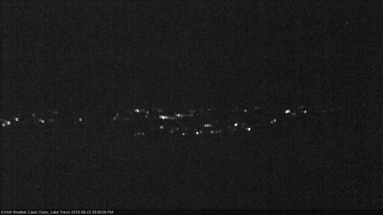Lake Travis webcam, August 23, 2019 8:10 PM CT