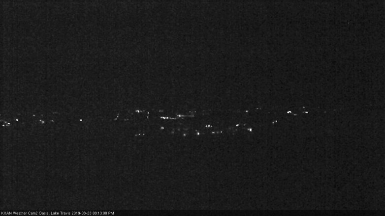 Lake Travis webcam, August 23, 2019 8:15 PM CT
