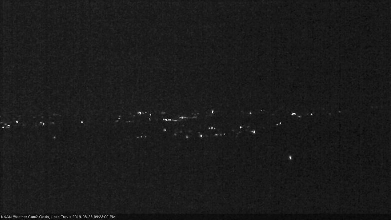 Lake Travis webcam, August 23, 2019 8:25 PM CT